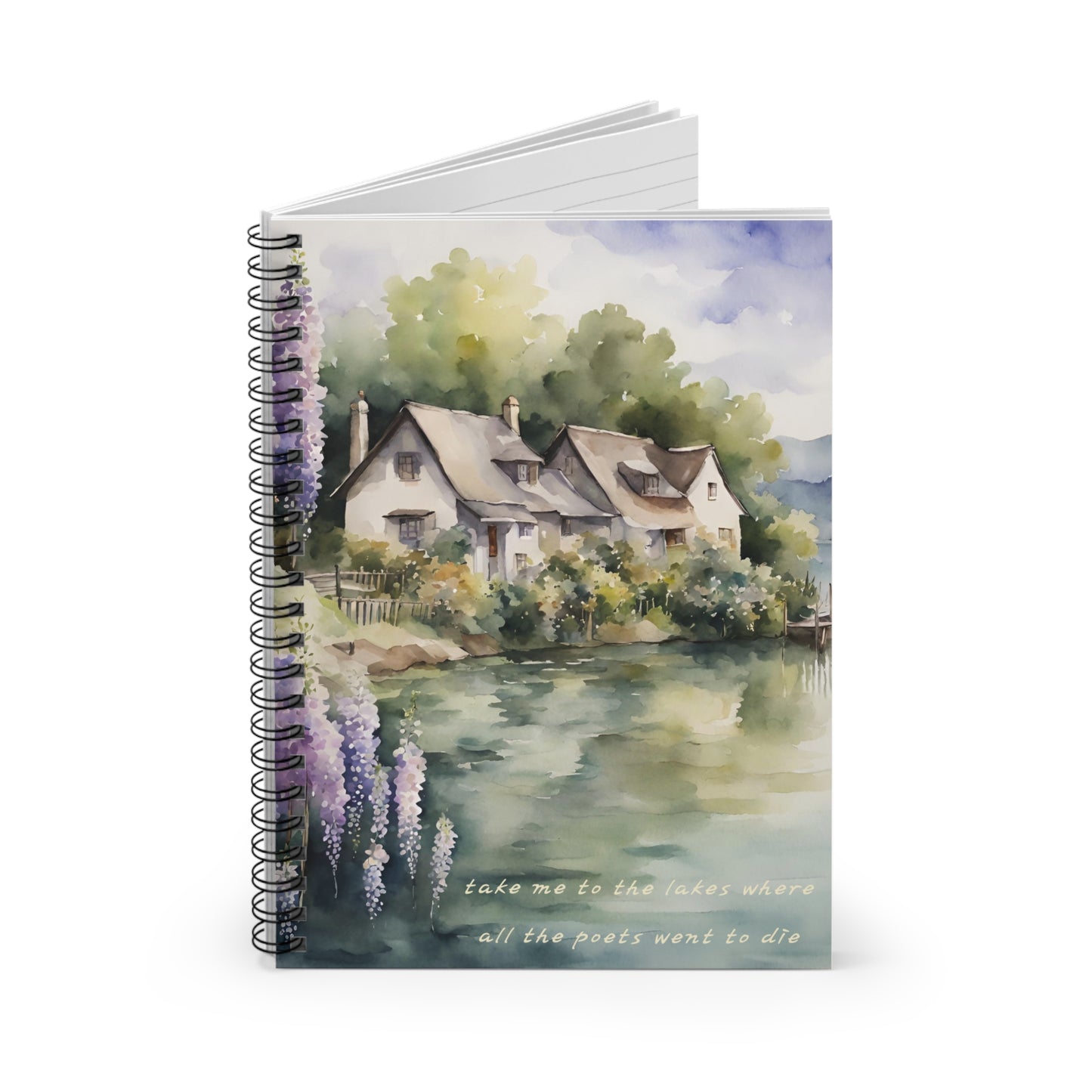 The Lakes Taylor Swift Notebook