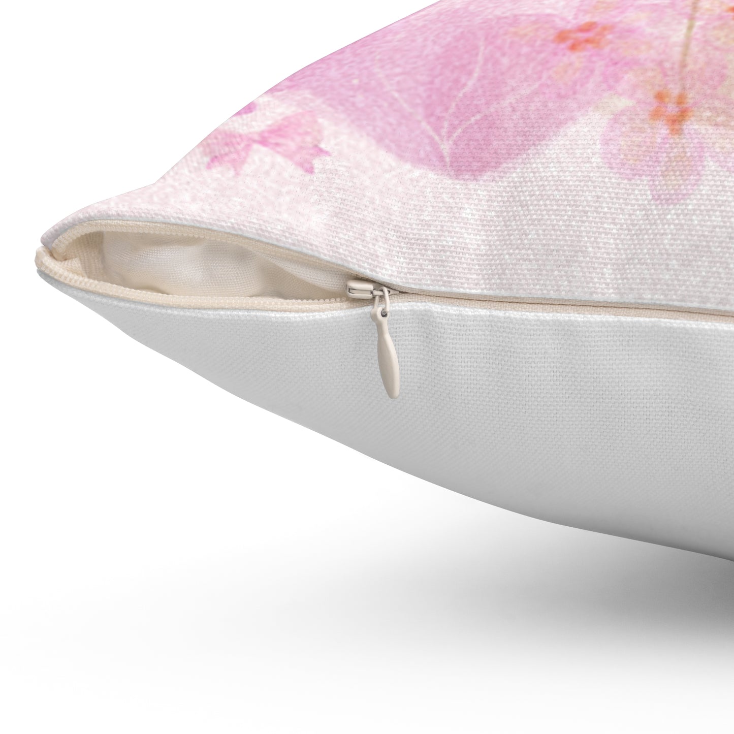 Pretty in Pink Girly Square Pillow