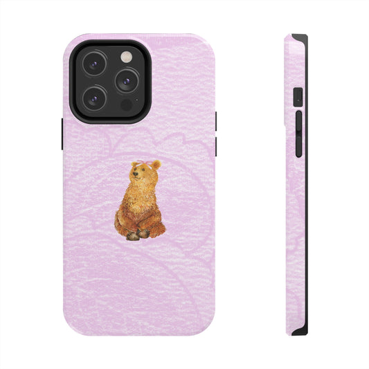 Bear with a Bow Phone Case