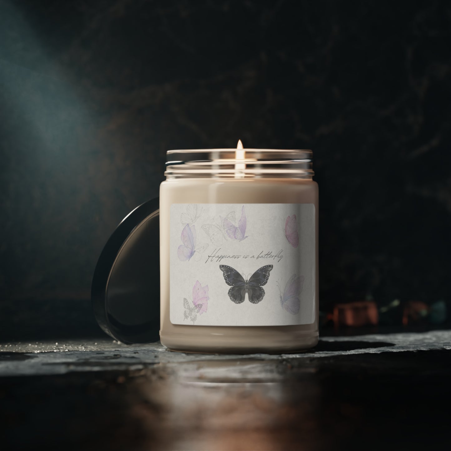 Happiness is a Butterfly Lana Del Rey Candle